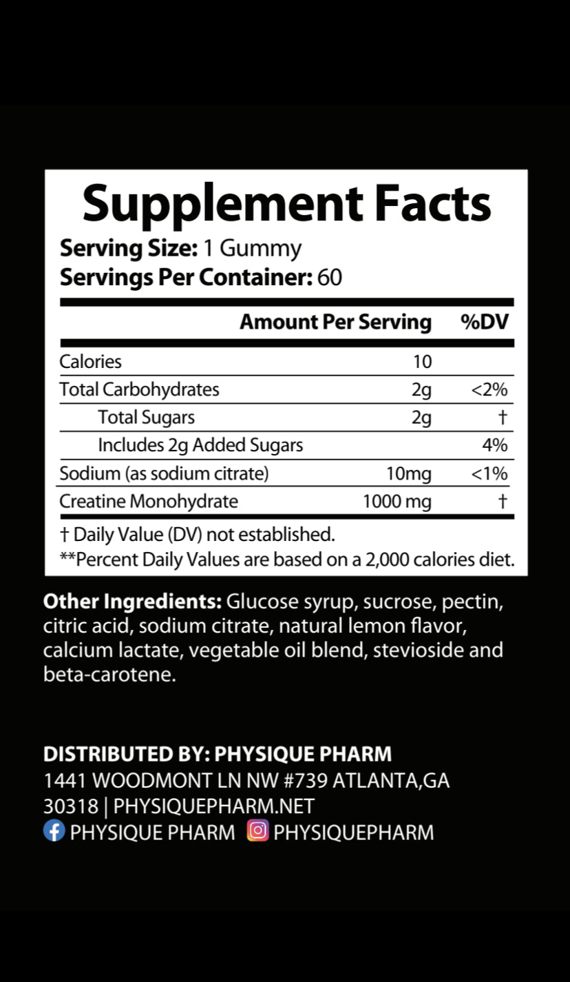CREATINE GUMMIES