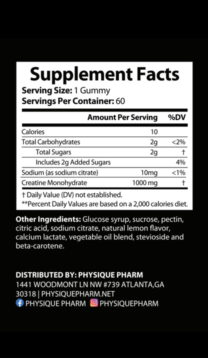 CREATINE GUMMIES