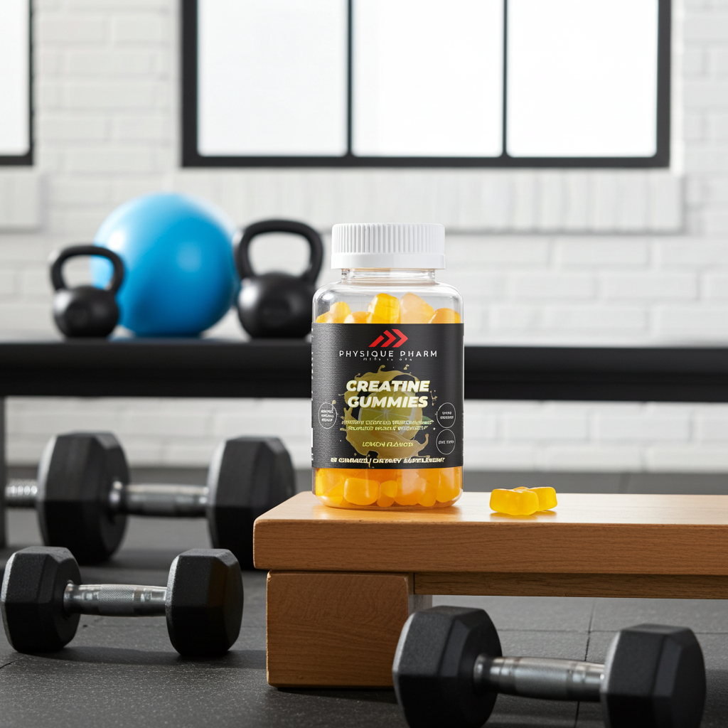 Physique Pharm Creatine Gummies - Lemon Flavor